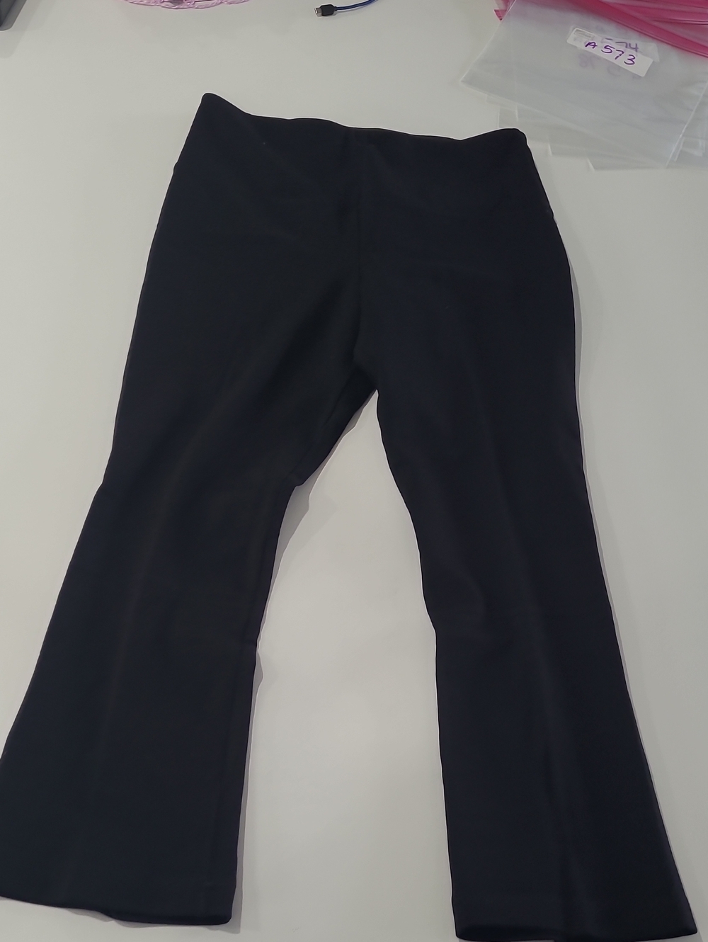 Lysse Black Flared Track Pants
